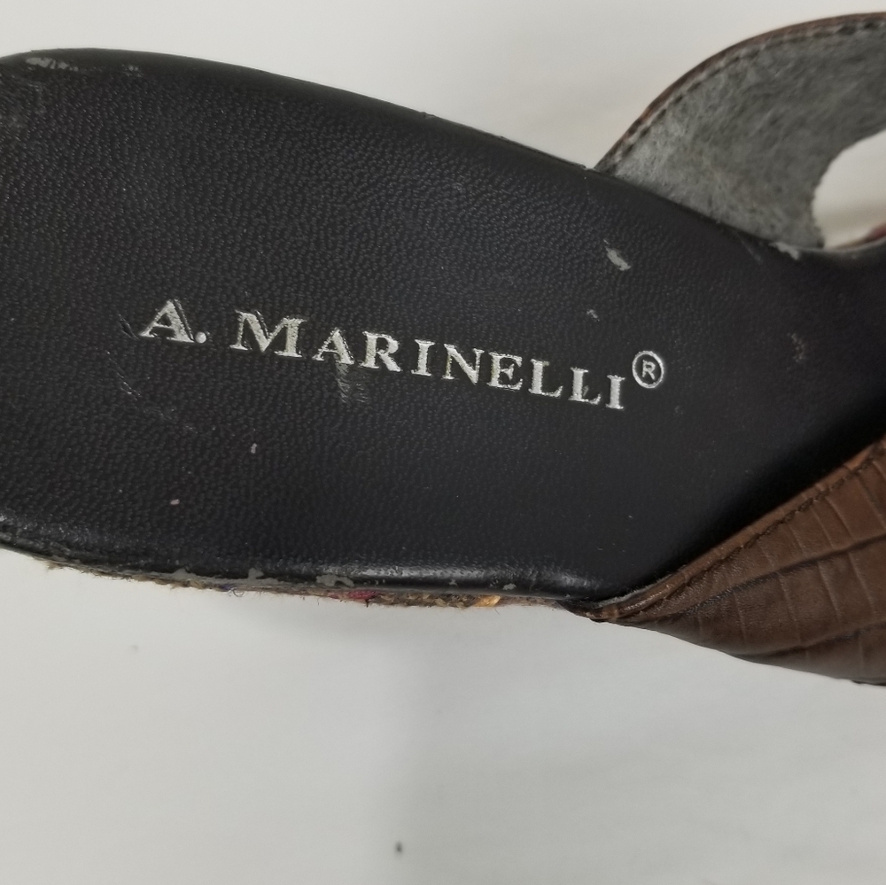A. Marinelli Slip On Platform Slipper Shoe! - Picture 4 of 7